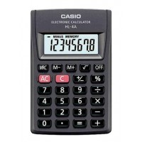 CALCULADORA CASIO BOLSO-HL4A CALCULADORA CASIO BOLSO-HL4A